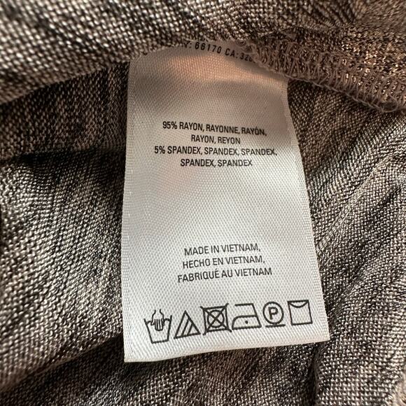 Akemi + Kin Anthropologie silver metallic wrap sleeveless top size S - Picture 8 of 12